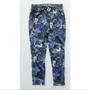 Next direct size 7 blue butterfly sports leggings